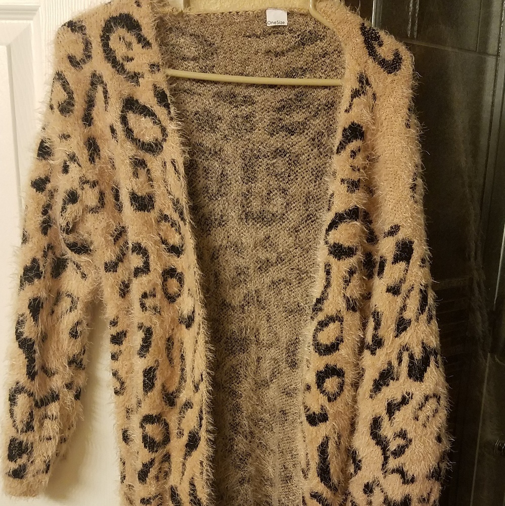 Leopard cardigan